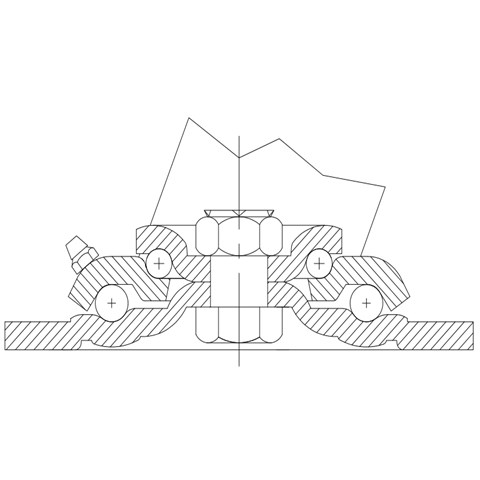 DS40系列 重型 工業(yè)物流腳輪（載重：320~400kg）